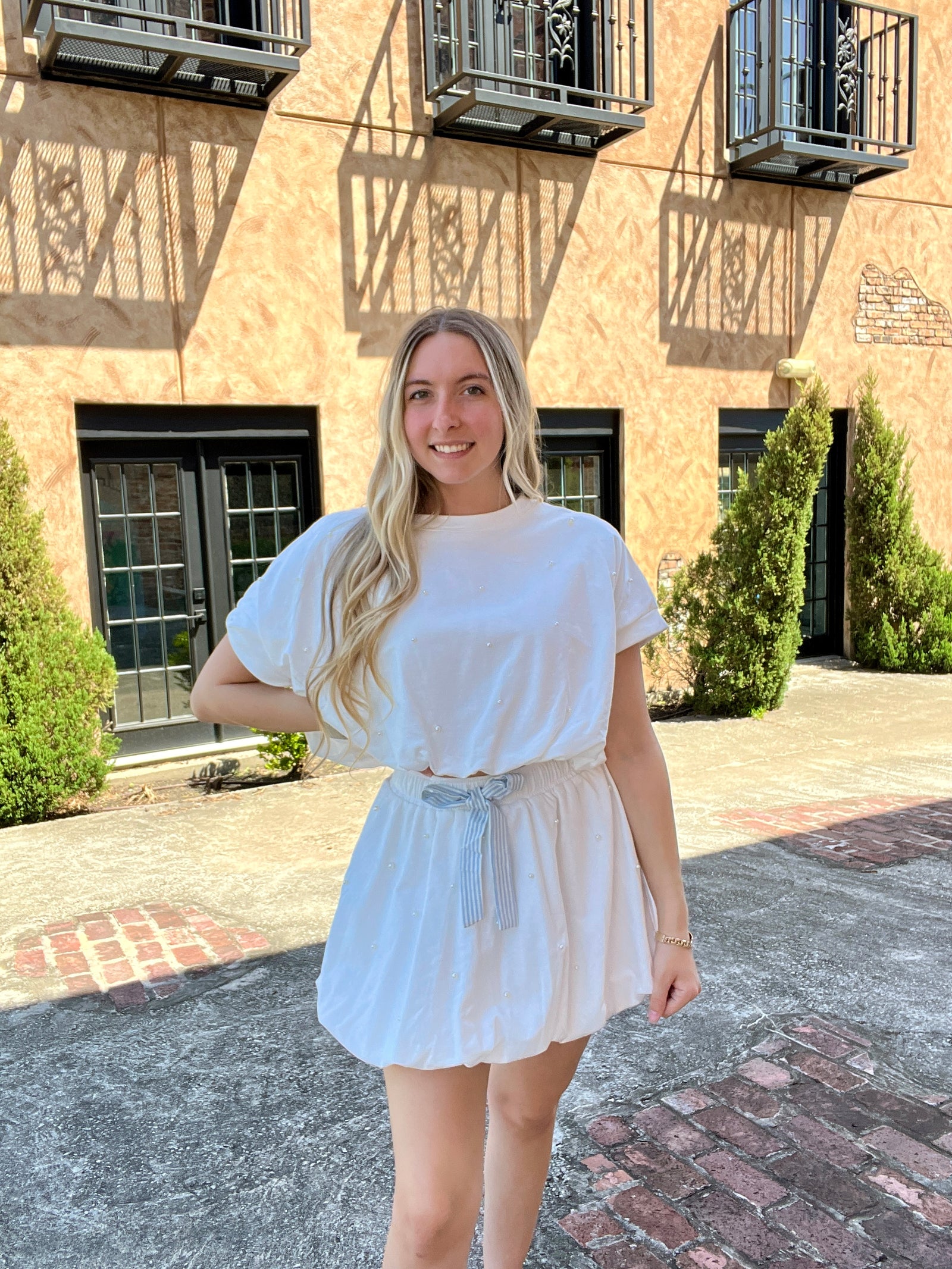 Luxe Cloud Bubble Skirt