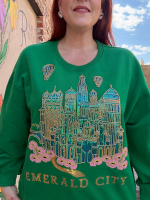Queen of Sparkles Licensed Emerald City Sweatshirt