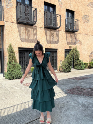 The Emerald Sway Dress