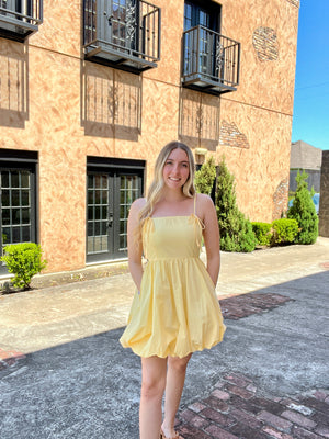 Buttercup Bow Dress
