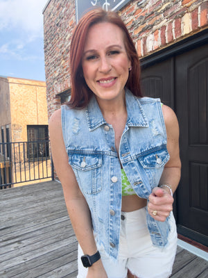 Picking Daisies Sports Bra