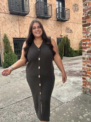 Verdant Muse Sweater Dress