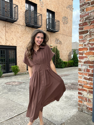 Mocha Muse Dress