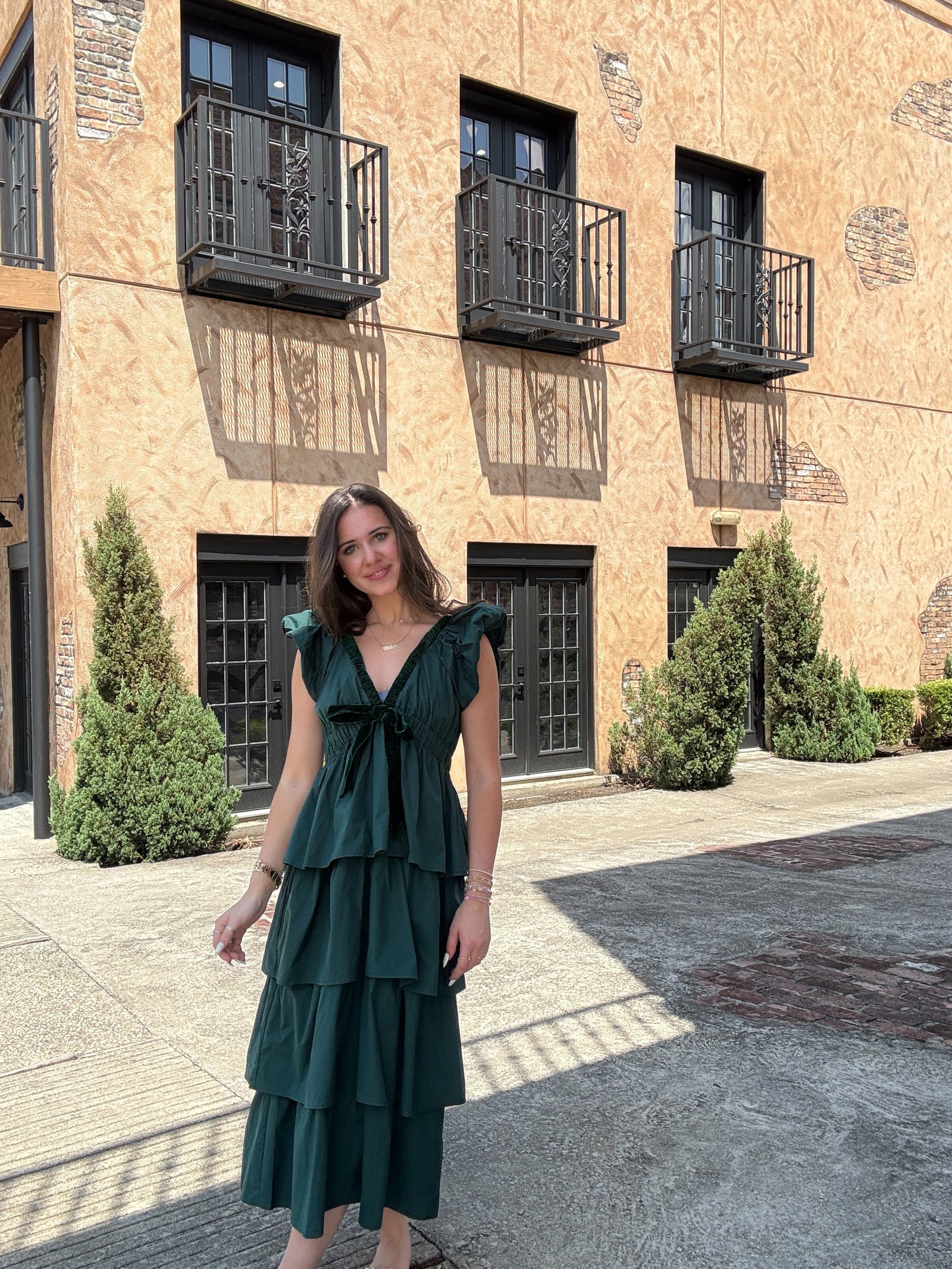 The Emerald Sway Dress