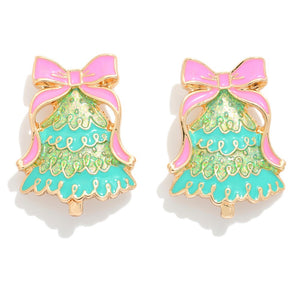 Coquette Christmas Earrings