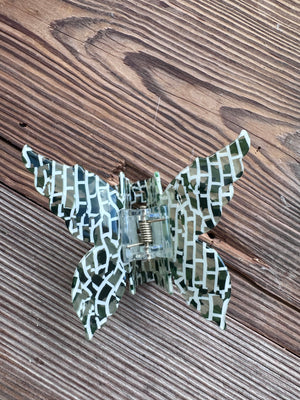 Mosiac Butterfly Clip