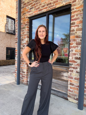 The Wide Leg Trouser