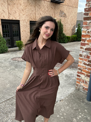Mocha Muse Dress