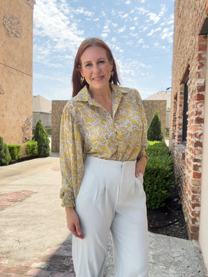 Summertime Blues Wide Leg Pant