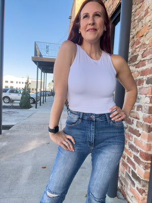 Kari Distressed Flare