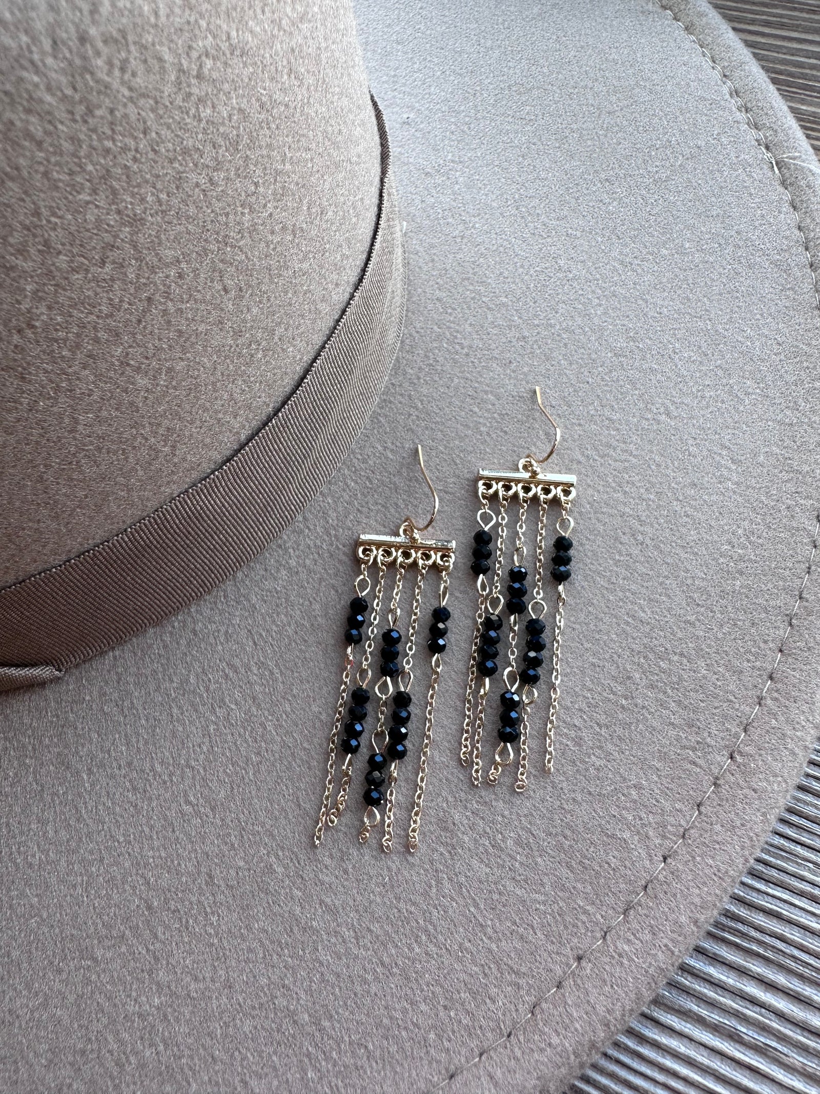 Tassel Beaded Earrings