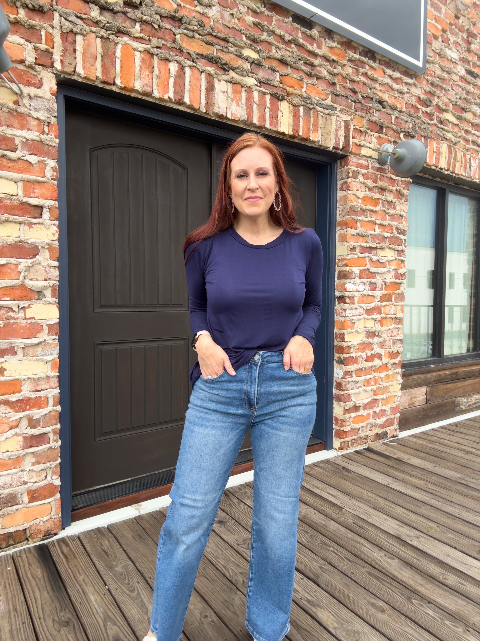 Chrissy Straight Leg Jeans