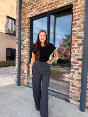 The Wide Leg Trouser