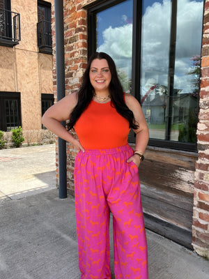 Summer Safari Wide Leg Pant