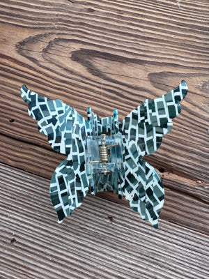 Mosiac Butterfly Clip