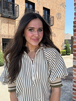 Striped Notion Blouse