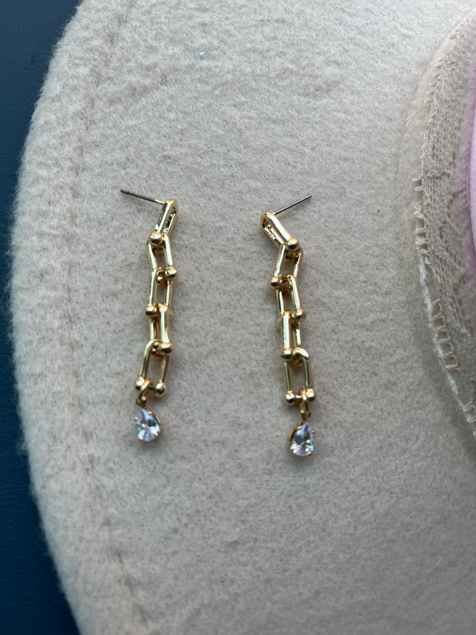 Linked with Glam Earrings