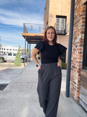 The Wide Leg Trouser