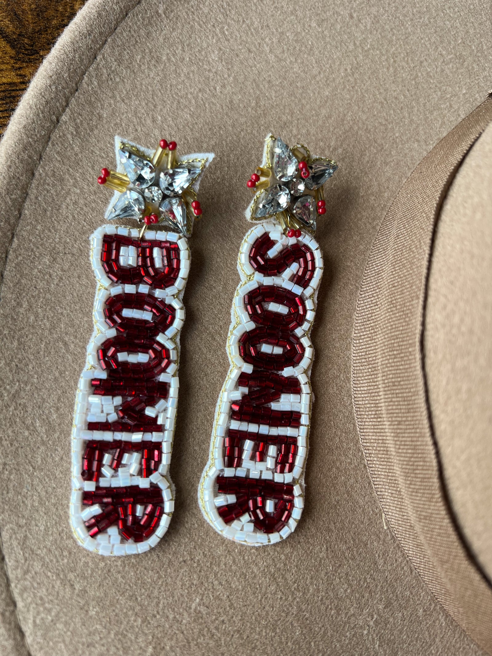 Boomer Sooner Game Day Earrings