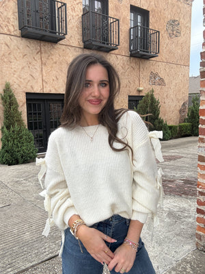 Softly Knotted Sweater