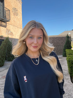 Teddy Embroidered Top