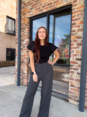 The Wide Leg Trouser