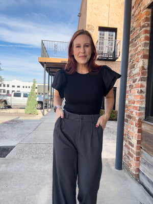 The Wide Leg Trouser