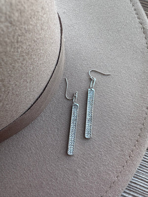 Rhinestone Drop Earrings