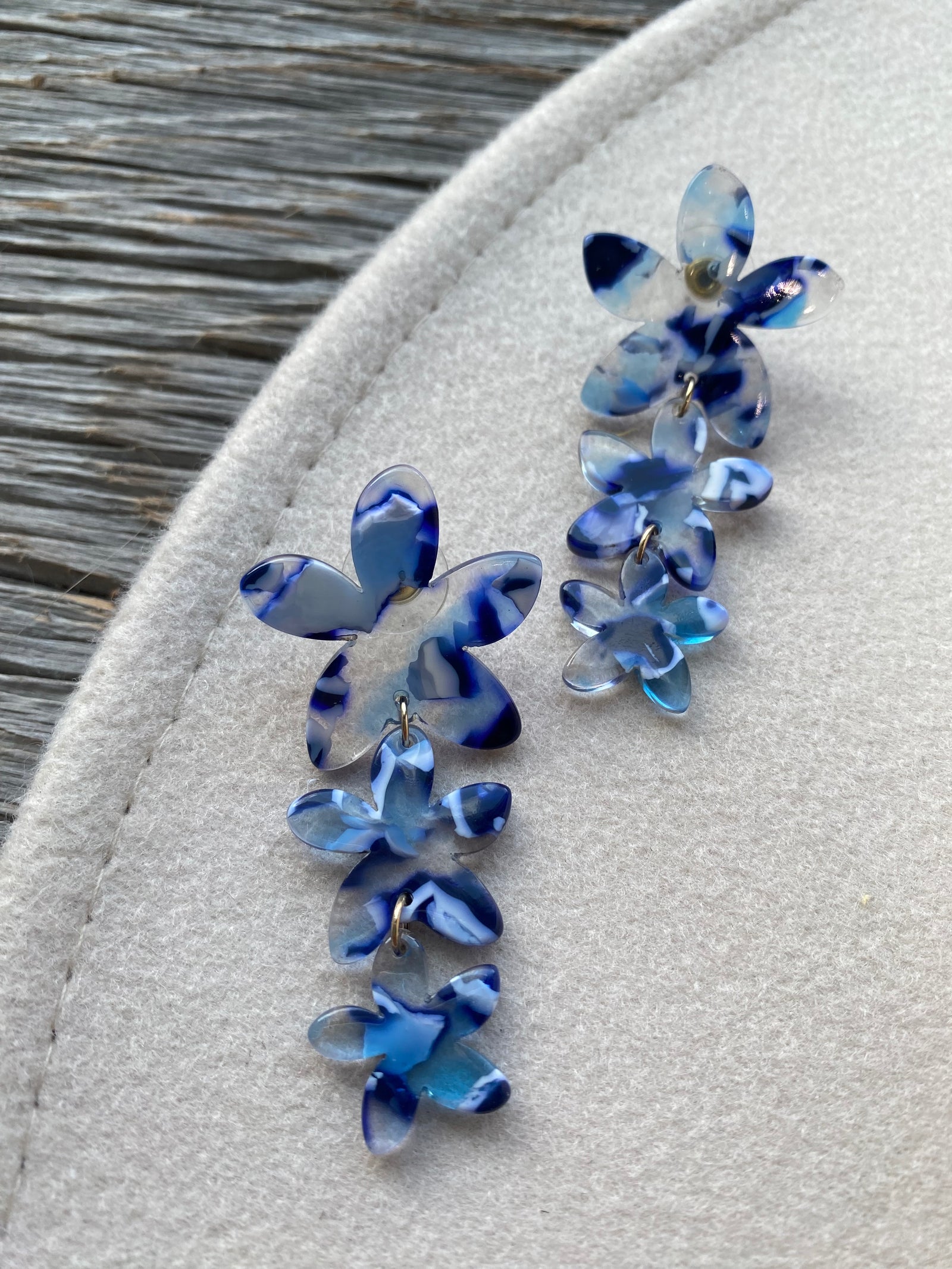 Flower Drop Earrings
