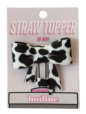 Bow Straw Toppers