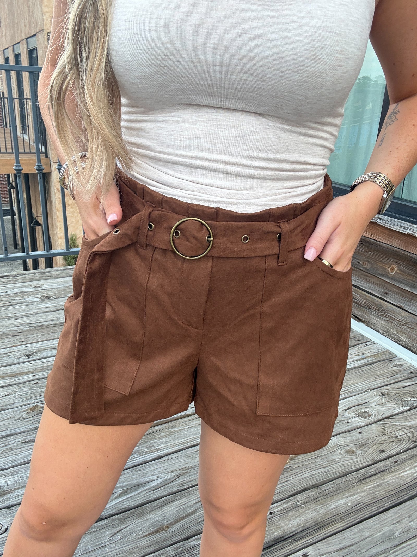 Simply Suede Shorts