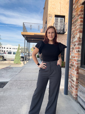 The Wide Leg Trouser