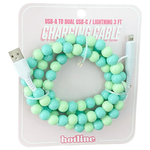 Beaded Phone Chargers