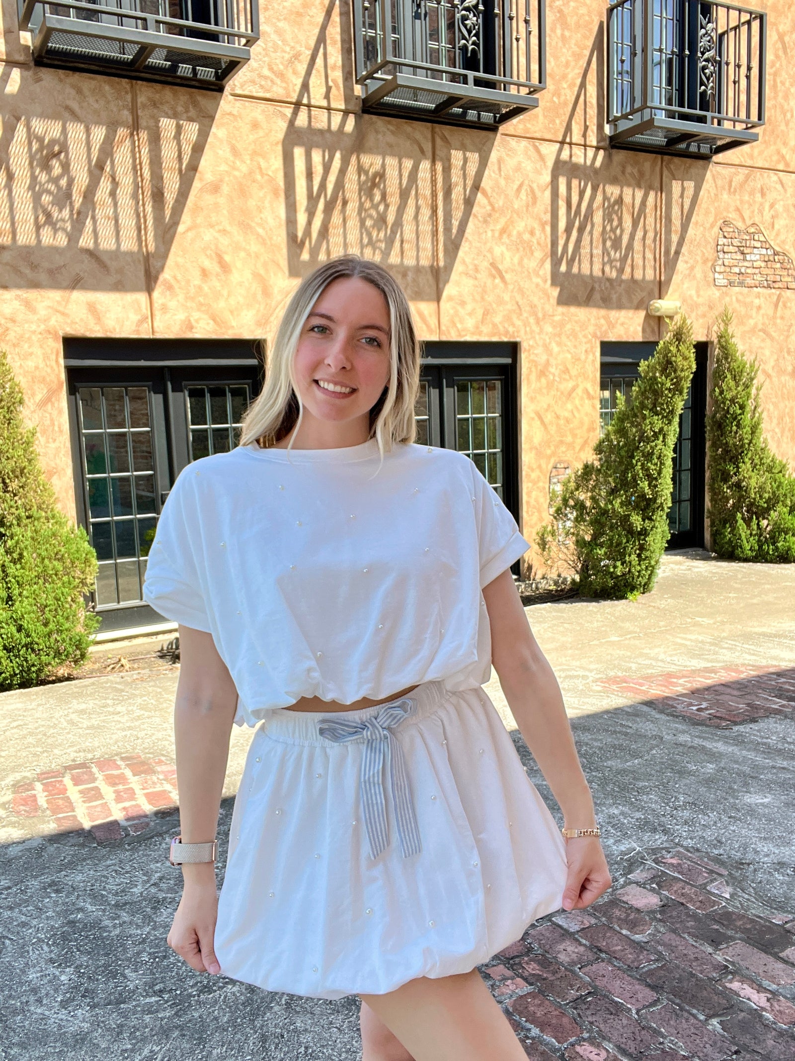 Luxe Cloud Bubble Skirt