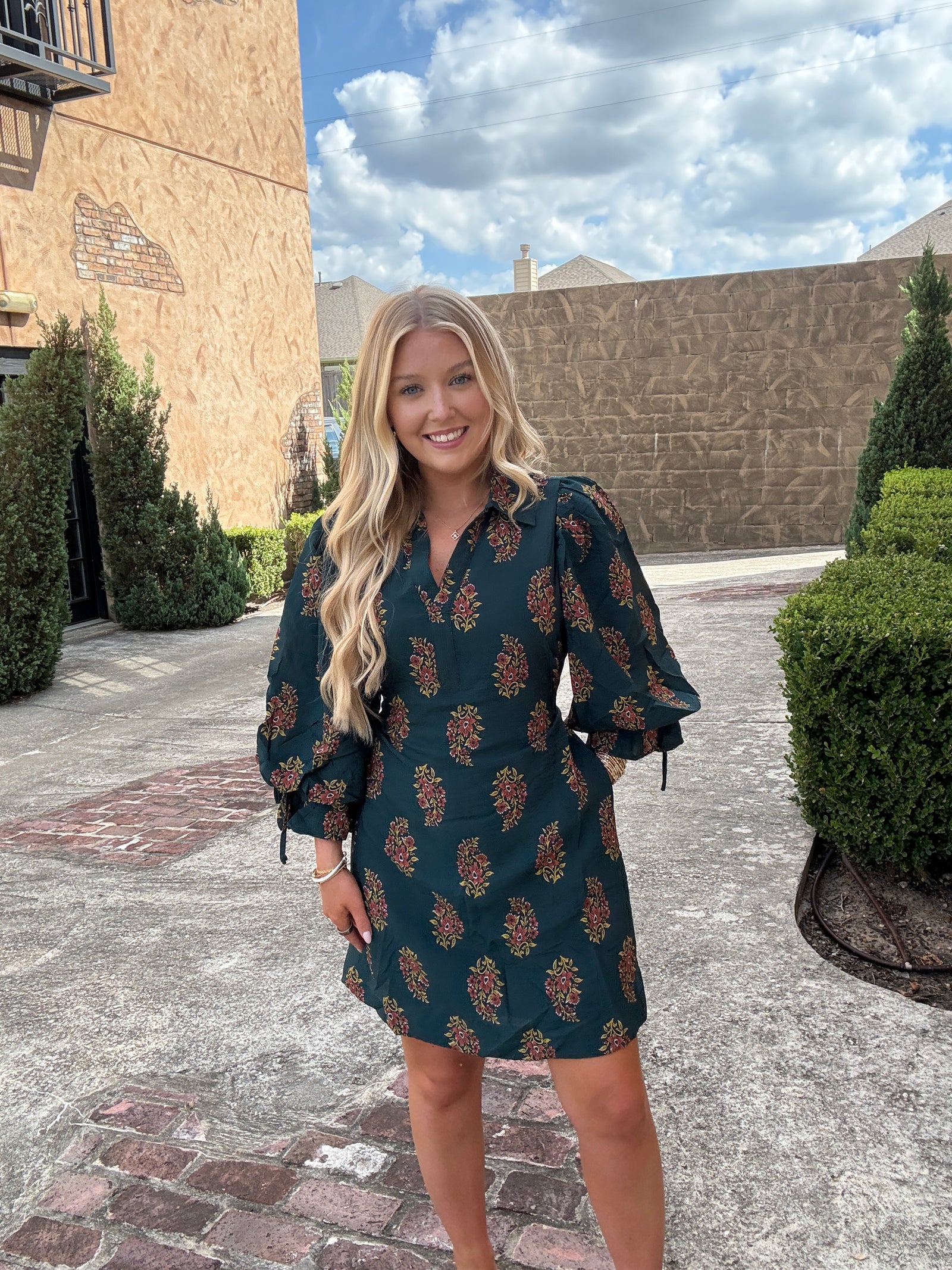 The Forest Flutter Dress