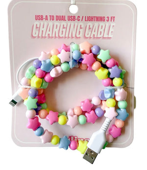Beaded Phone Chargers