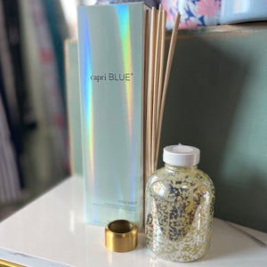 Volcano Mercury Iridescent Petite Reed Diffuser, 5.7 fl oz