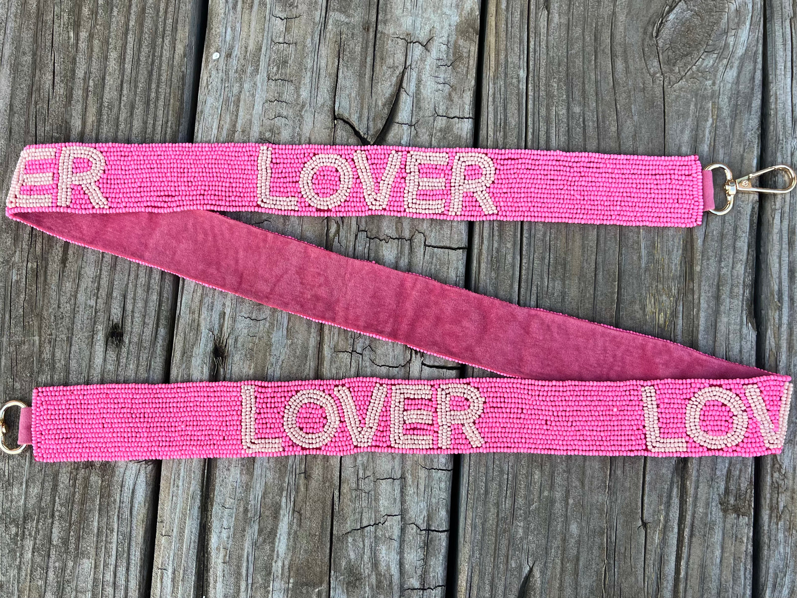 Lover Beaded Purse Strap