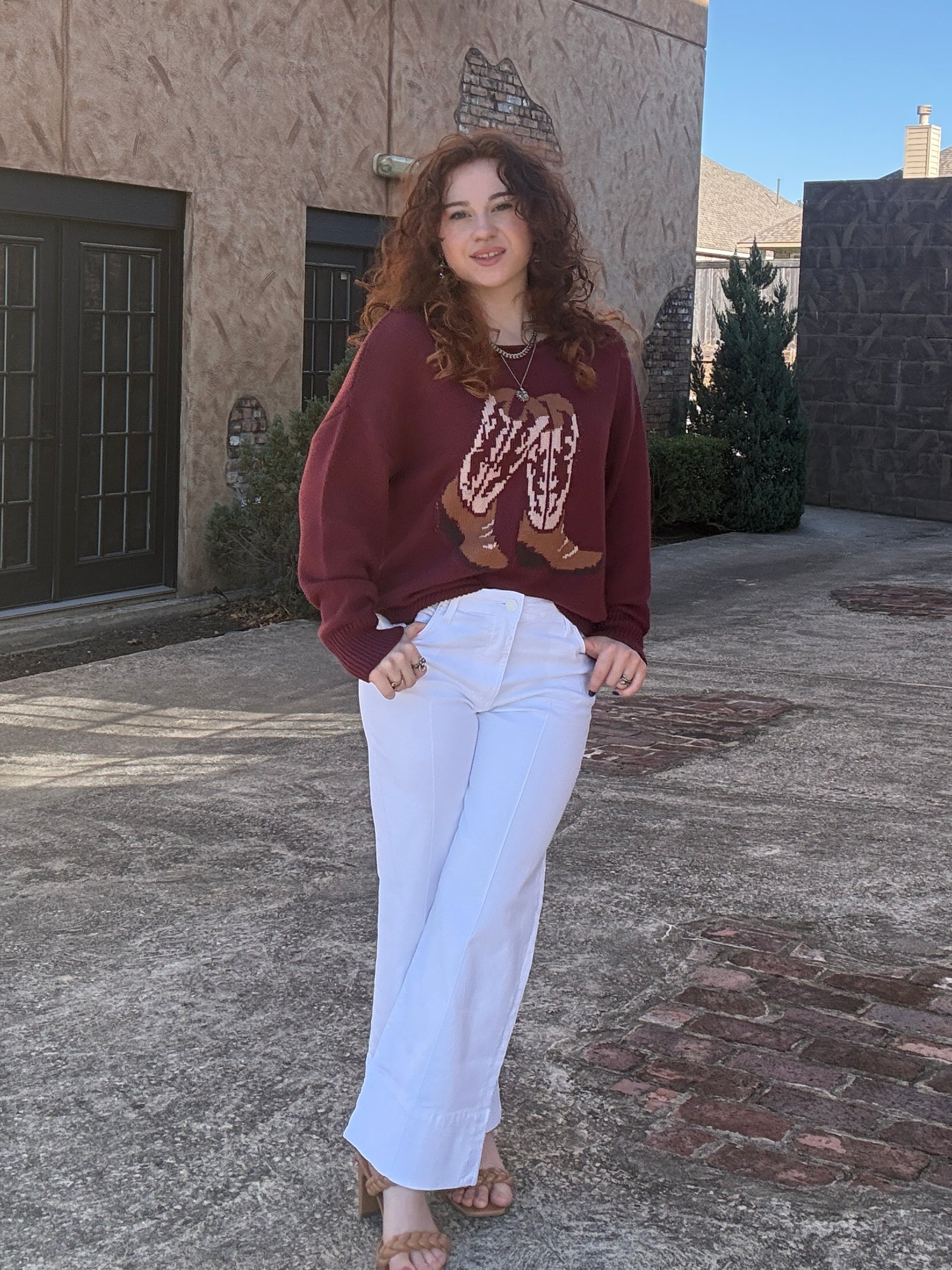 KUT from Kloth Meg Front Pin Tuck Jeans - White