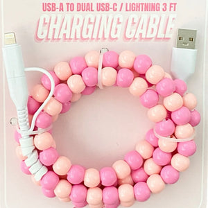 Beaded Phone Chargers