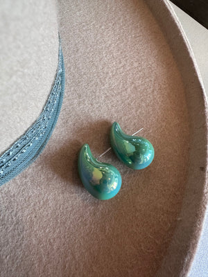 Iridescent Drop Earrings