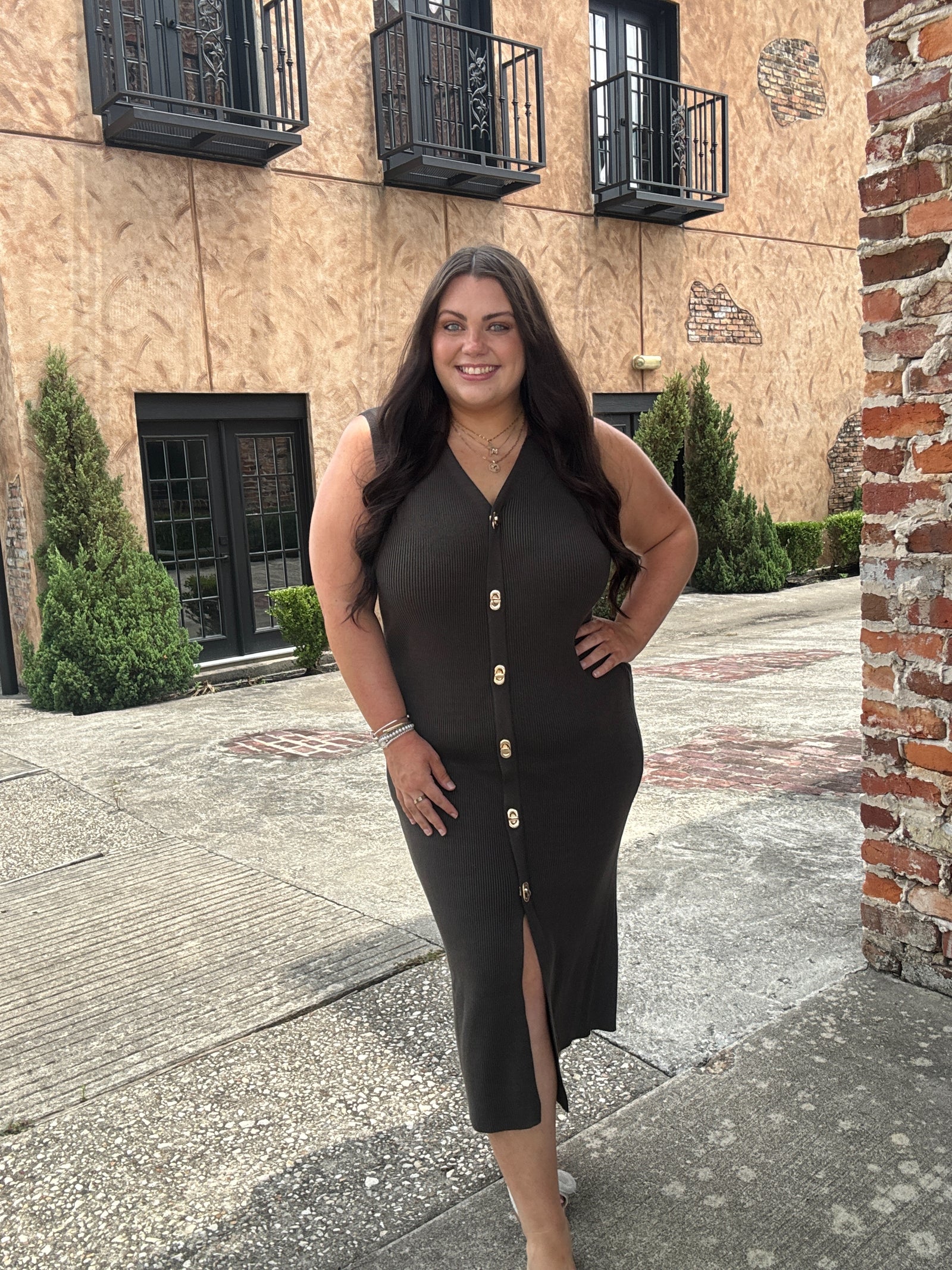 Verdant Muse Sweater Dress