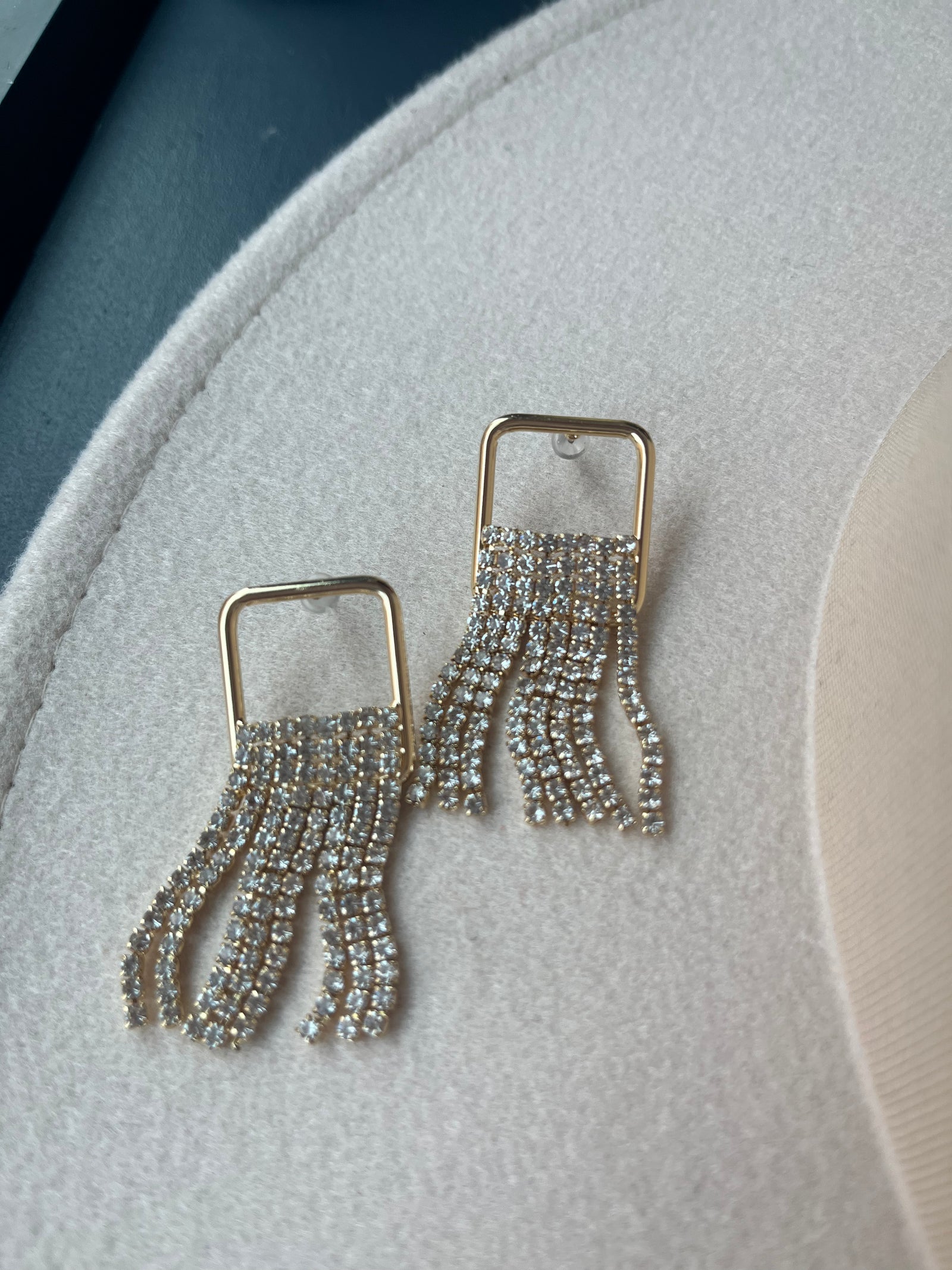 Crystal Fringe Earrings