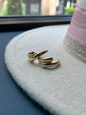 In Line Hoop Earrings