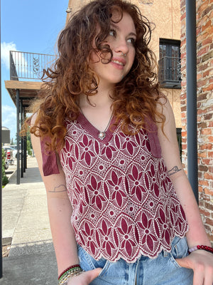 Heirloom Stitch Tank