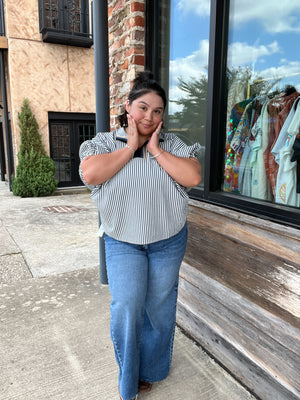 KUT from Kloth Meg High Rise Wide Leg Jeans