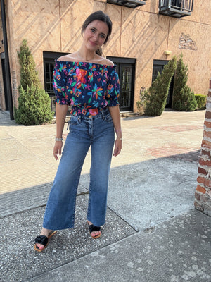 KUT from Kloth Meg High Rise Wide Leg Jeans