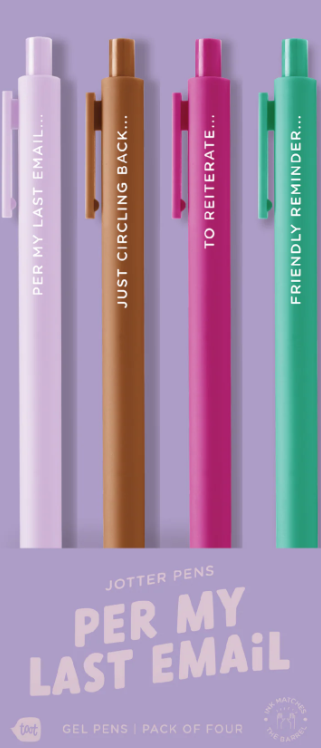 Per My Last Email Pen Set