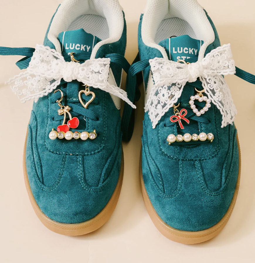 Cherry Twist Dazzle Shoe Charm Pack