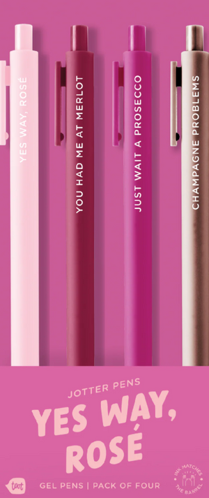 Yes Way Rose Jotter Pens